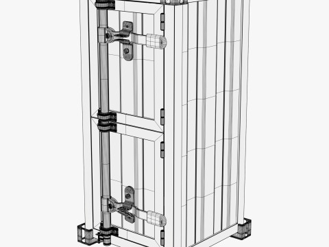 Loft Container Safe M1 3D Model