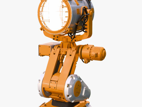 Automated Searchlight M1 3D Model