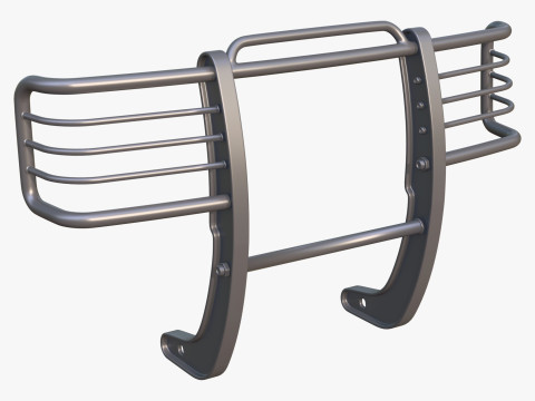 Barra parachoques todoterreno M1 Modelo 3D