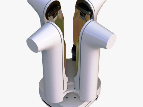 Foldable Quadcopter Drone M1 3D Model