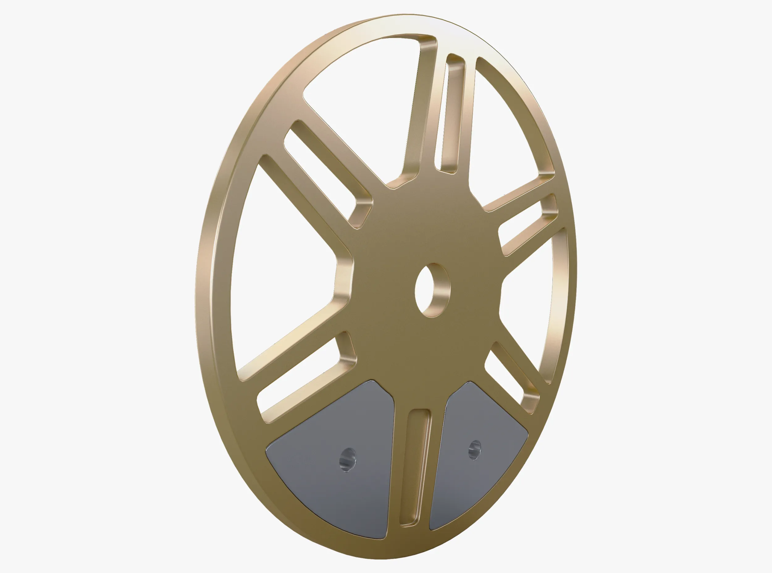 Flywheel M1 3D Model .c4d .max .obj .3ds .fbx .stl .blend 