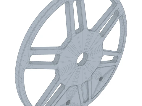 Flywheel M1 3D Model