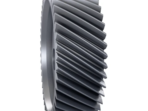 Gear Helical D335mm T96mm M1 3D Model