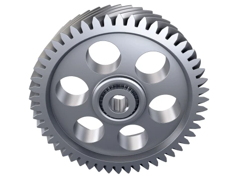 Gear Helical D335mm T96mm M1 3D Model