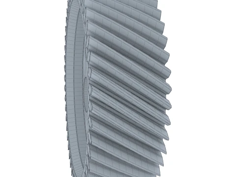 Gear Helical D335mm T96mm M1 3D Model
