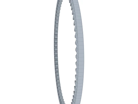 Gear Internal D414mm T15mm M1 3D Model