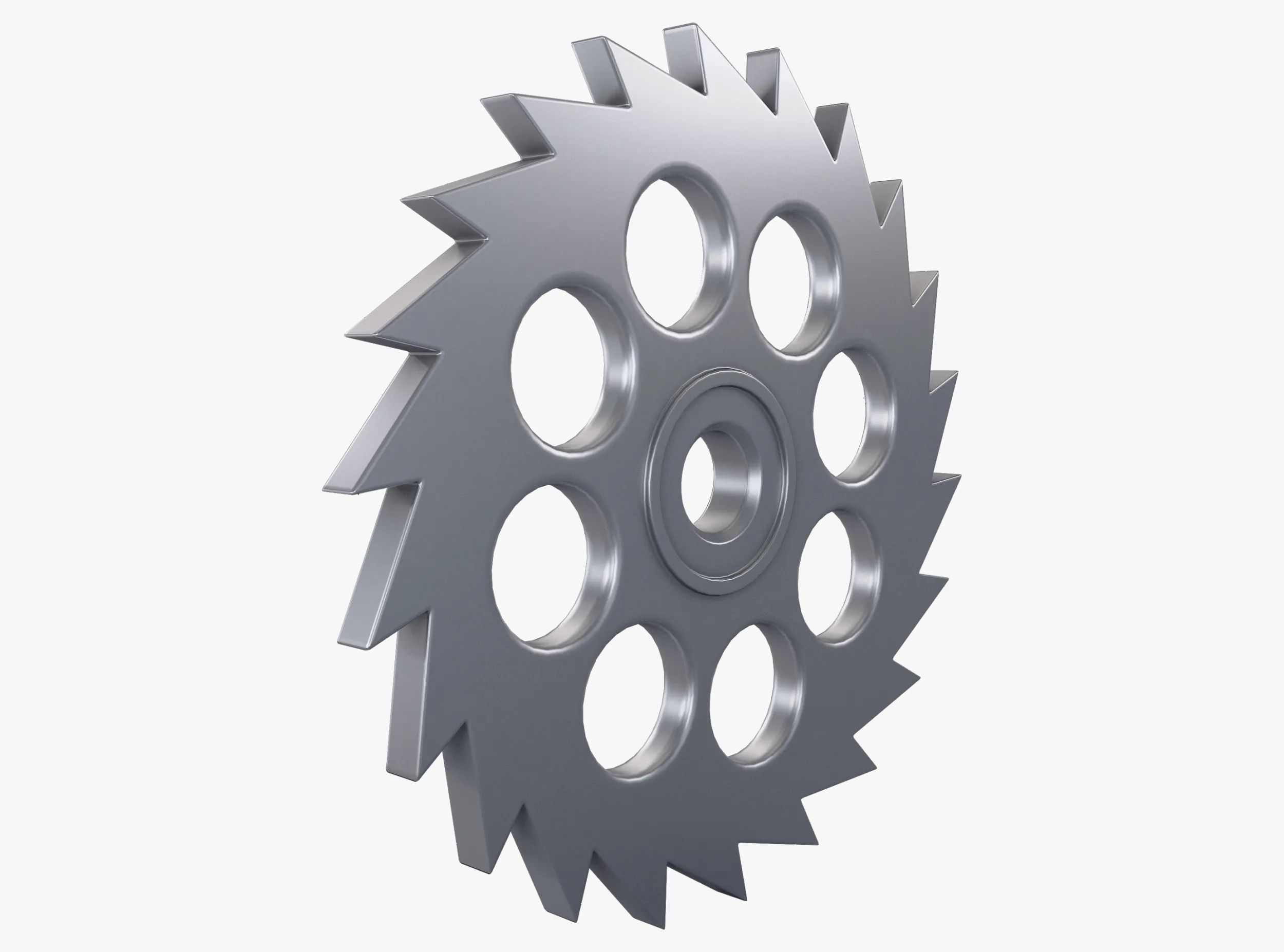 Gear Ratchet D184mm T13mm M1 3D Model .c4d .max .obj .3ds .fbx .stl .blend 