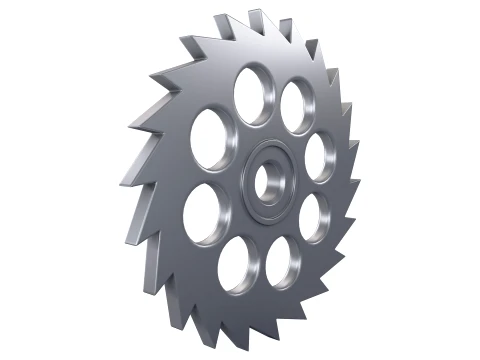Getrieberatsche D184mm T13mm M1 3D Modell