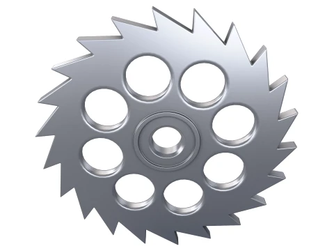 Gear Ratchet D184mm T13mm M1 3D Model
