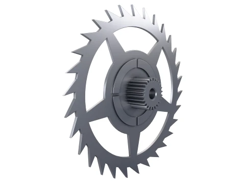 Getrieberatsche D369mm T51mm M1 3D Modell