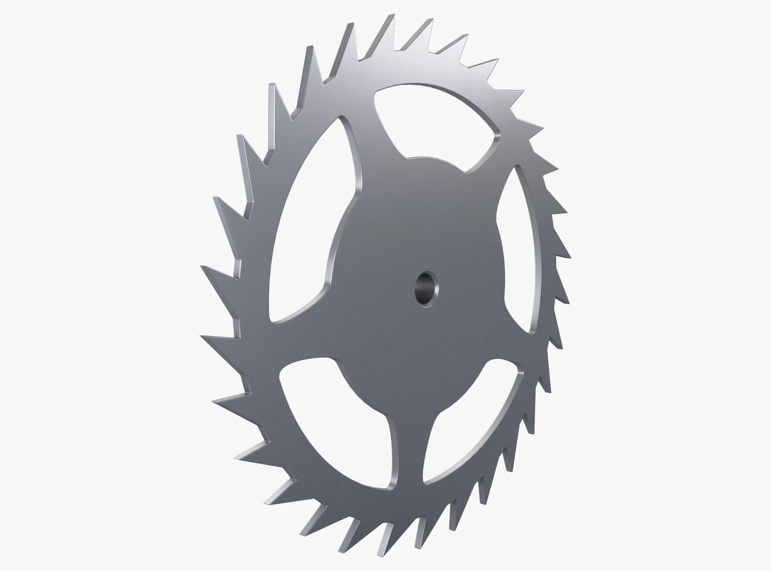 Gear Ratchet D369mm T53mm M1 3D Model .c4d .max .obj .3ds .fbx .stl .blend 