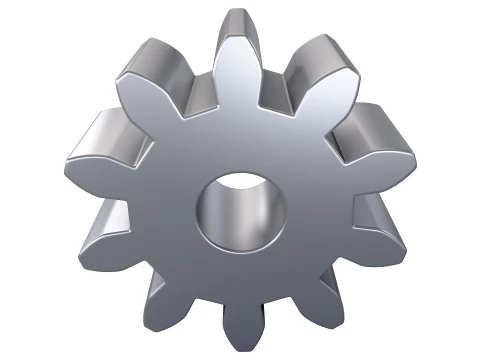 Gear Spur D85mm T36mm M1 3D Model