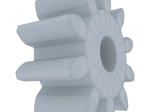 Gear Spur D85mm T36mm M1 3D Model
