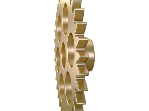 Gear Spur D110mm T23mm M1 3D Model