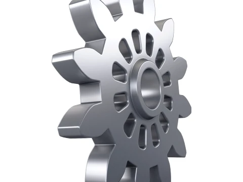 Gear Spur D119mm T18mm M1 3D Model