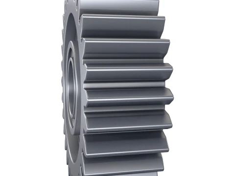 Gear Spur D121mm T38mm M1 3D Model