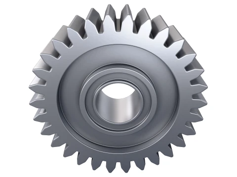 Gear Spur D121mm T38mm M1 3D Model