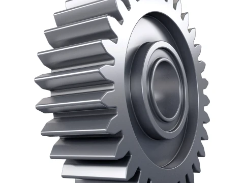 Gear Spur D121mm T38mm M1 3D Model