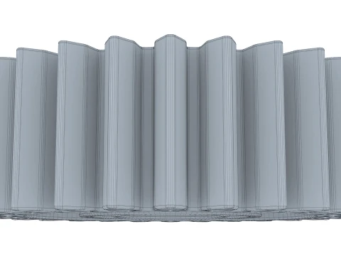 Gear Spur D121mm T38mm M1 3D Model