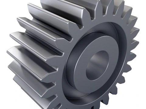 Gear Spur D147mm T68mm M1 3D Model