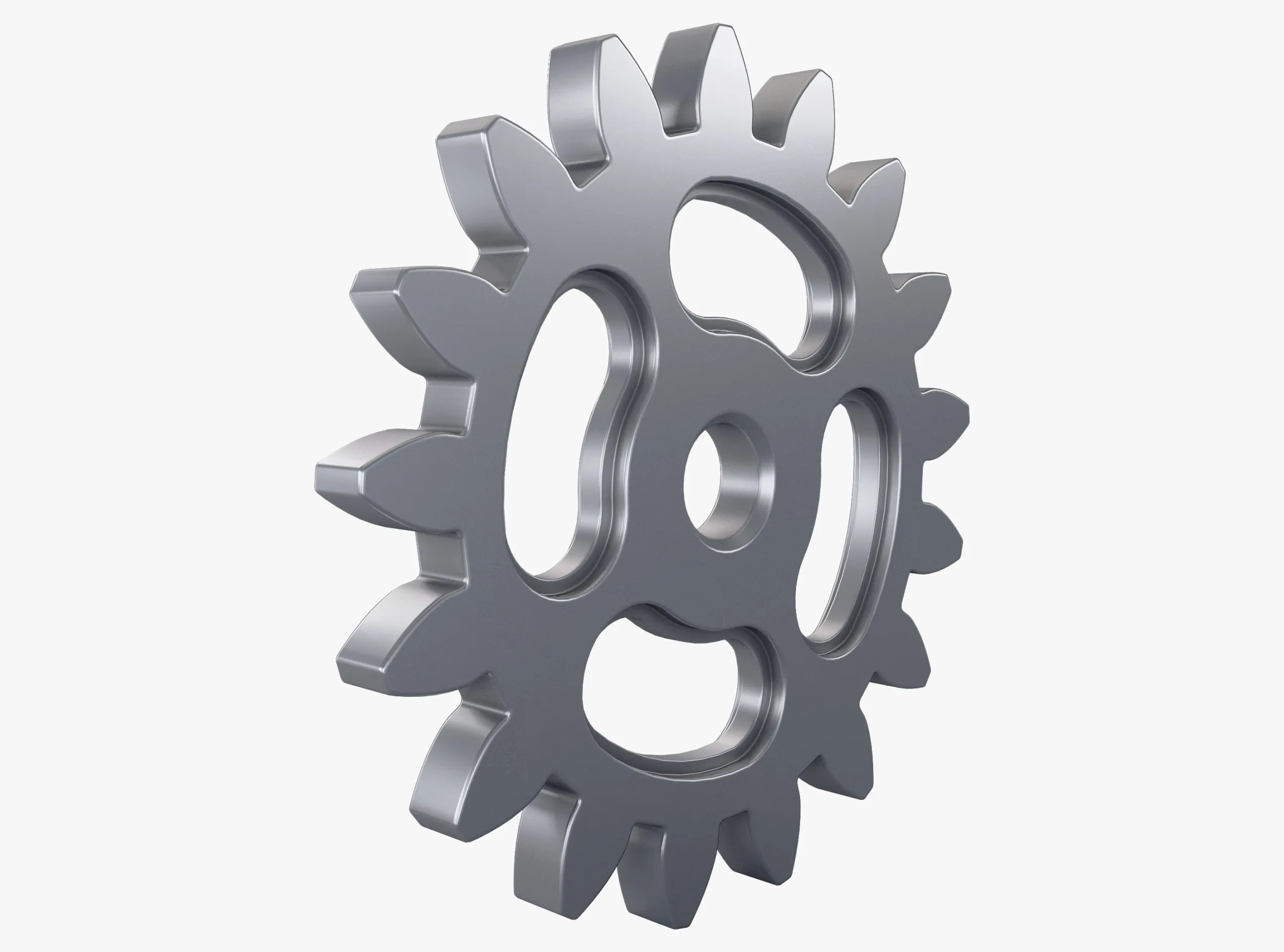 Gear Spur D161mm T12mm M1 3D Model .c4d .max .obj .3ds .fbx .stl .blend