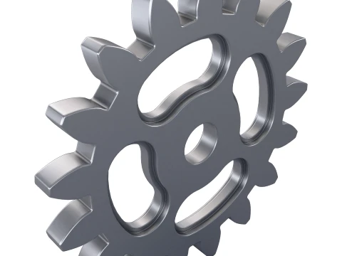 Gear Spur D161mm T12mm M1 3D Model