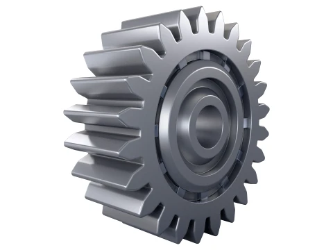 Zahnrad D161mm T57mm M1 3D Modell