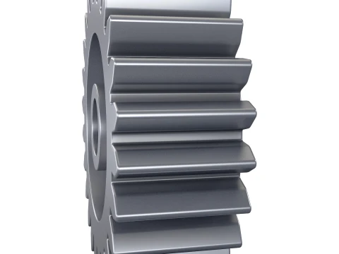 Gear Spur D161mm T57mm M1 3D Model