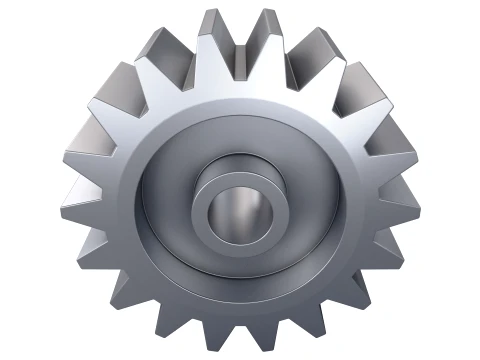 Gear Spur D167mm T71mm M2 3D Model