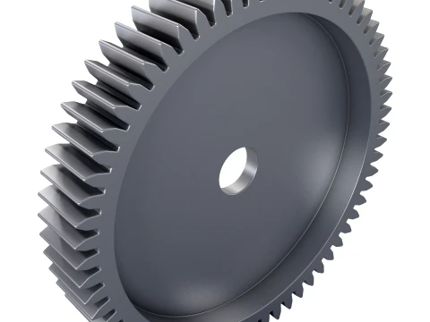 Gear Spur D201mm T31mm M1 3D Model
