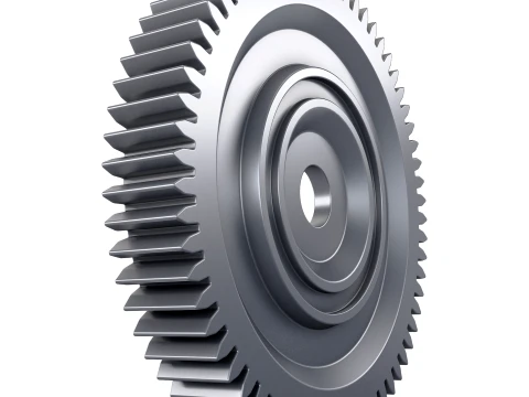Gear Spur D201mm T31mm M1 3D Model