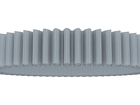 Gear Spur D201mm T31mm M1 3D Model