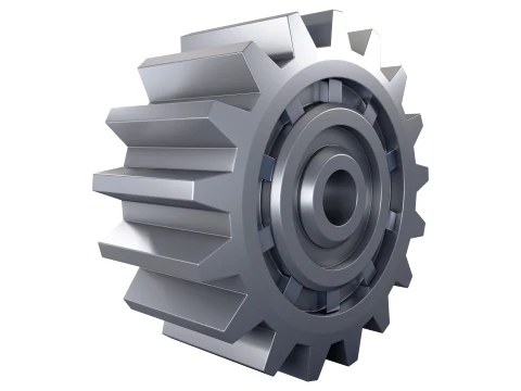 Zahnrad D205mm T93mm M1 3D Modell