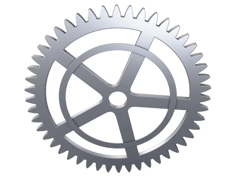 Gear Spur D209mm T7mm M1 3D Model