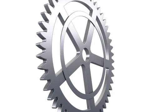 Gear Spur D209mm T7mm M1 3D Model