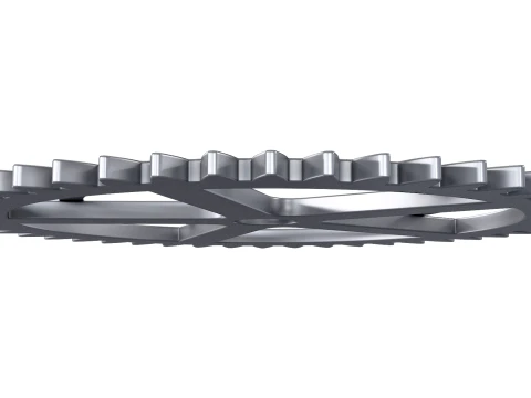 Gear Spur D209mm T7mm M1 3D Model