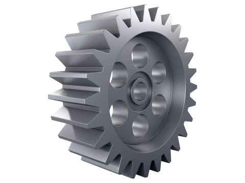 Zahnrad D220mm T71mm M1 3D Modell
