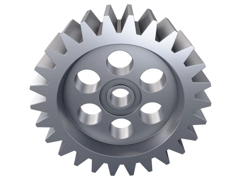 Gear Spur D220mm T71mm M1 3D Model
