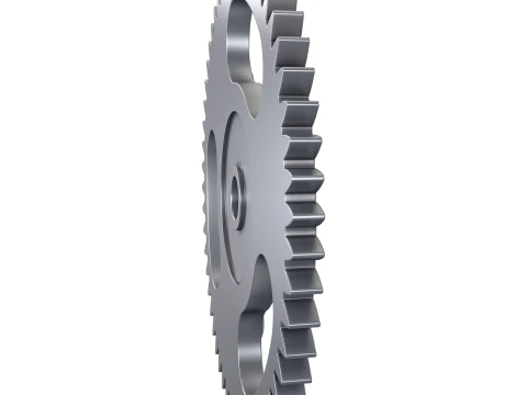 Gear Spur D237mm T19mm M1 3D Model