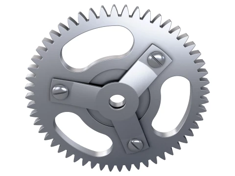 Gear Spur D237mm T19mm M1 3D Model