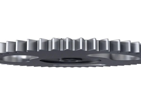 Gear Spur D237mm T19mm M1 3D Model