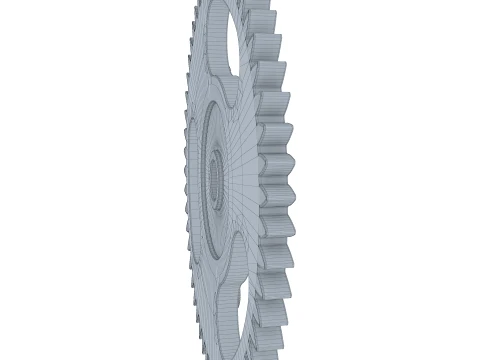 Gear Spur D237mm T19mm M1 3D Model