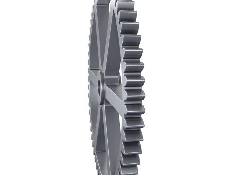 Gear Spur D238mm T22mm M1 3D Model