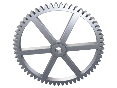 Gear Spur D238mm T22mm M1 3D Model