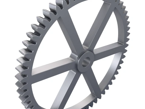 Gear Spur D238mm T22mm M1 3D Model