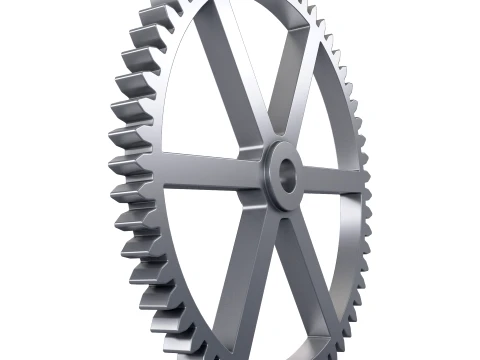 Gear Spur D238mm T22mm M1 3D Model