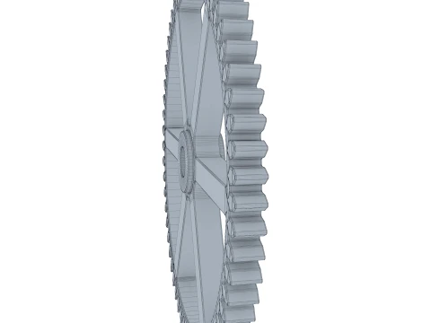 Gear Spur D238mm T22mm M1 3D Model