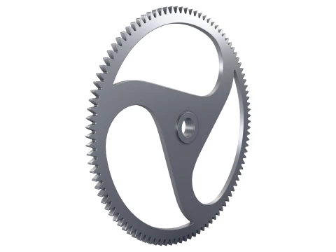 Zahnrad D261mm T14mm M1 3D Modell