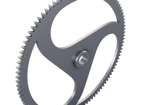 Gear Spur D261mm T14mm M1 3D Model