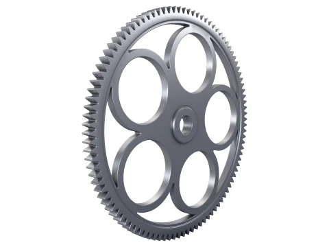 Zahnrad D261mm T15mm M1 3D Modell